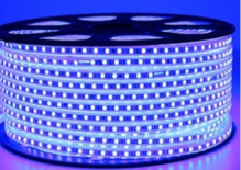 FITA LED AZUL 5050 6MM ROLO 100M 1 LED 